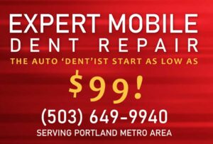 paintless mobile dent removal oregon city or